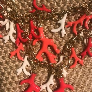 Lilly Pulitzer Coral Statement Necklace
